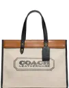Coach Field Tote 30 in Colorblock.